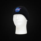 Deluxe NASA Meatball Logo Embroidered Watch Cap Black